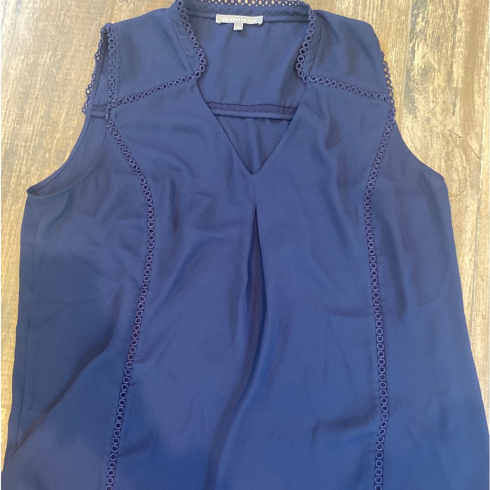 DanielRainn women’s blue tank top sz XL